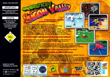 SpaceStation Silicon Valley (Europe) (En,Fr,De,Es,It,Nl,Pt) box cover back